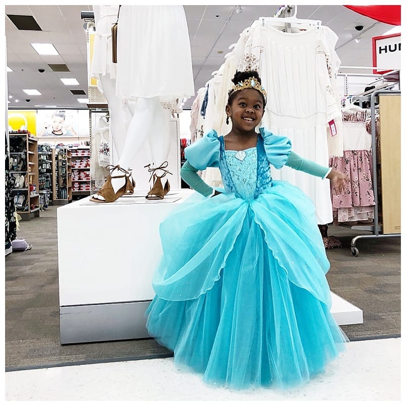 Princess Libby takes on Target Live Sweet