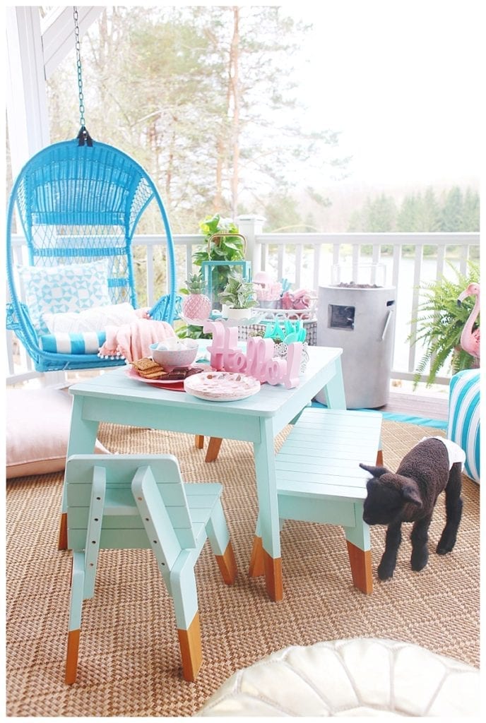 Our whimsical porch refresh