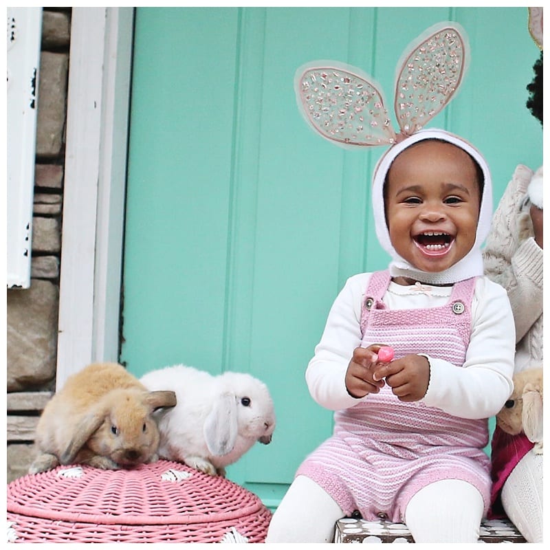 girls dressed as bunnies for halloween