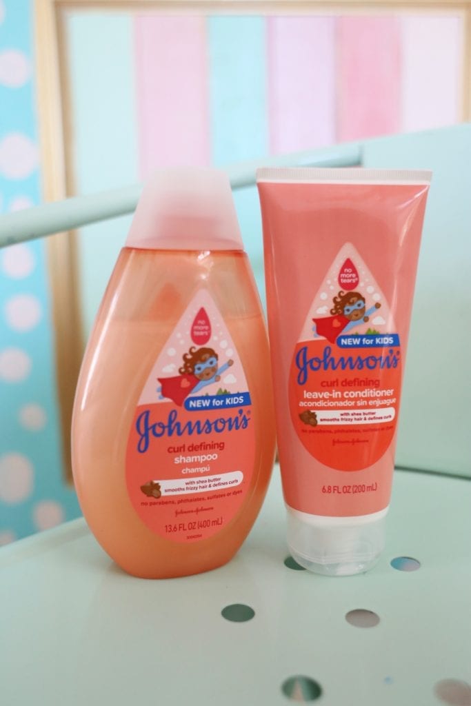 johnson's curl defining shampoo and conditioner