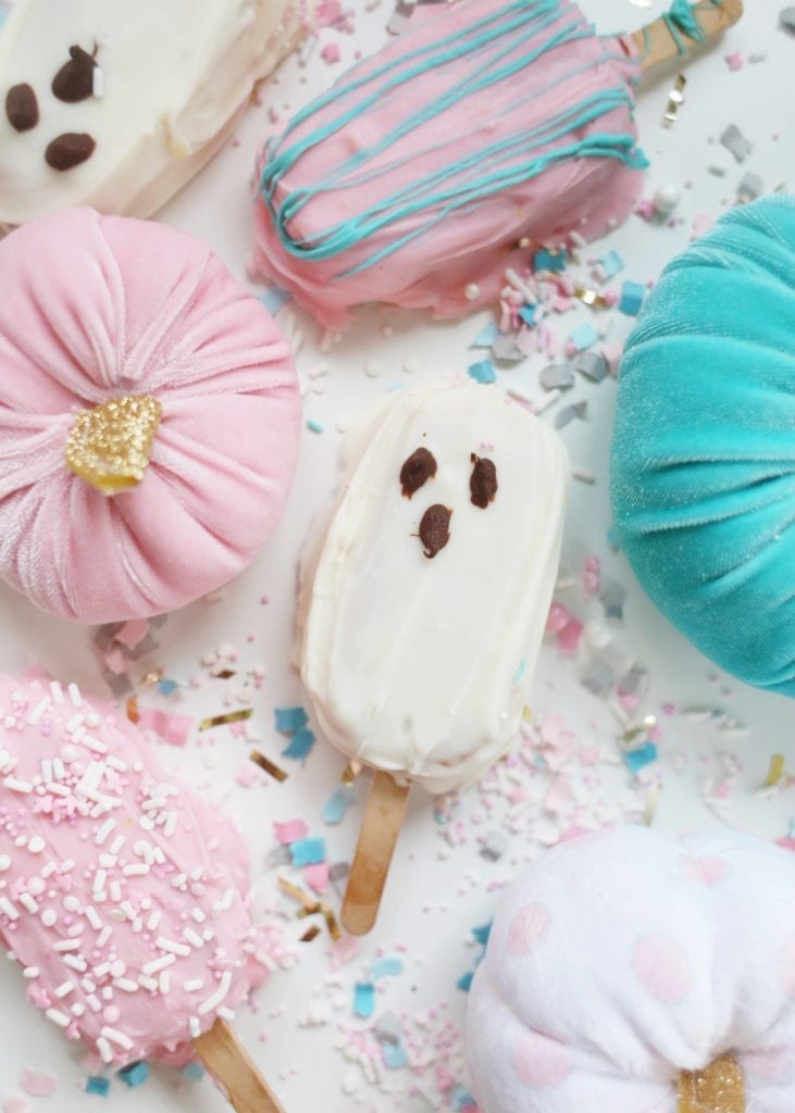 pastel ghost halloween cake pops recipe