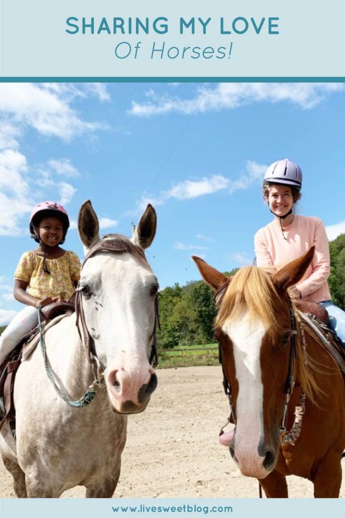 Teaching kids to learn to ride horses