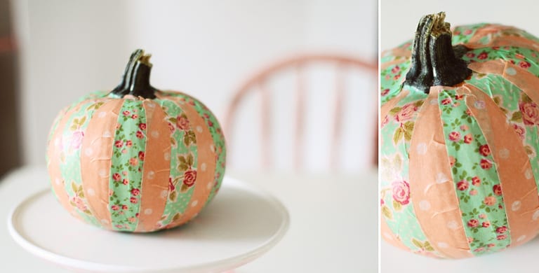 A Sweet Way to Decorate a Pumpkin