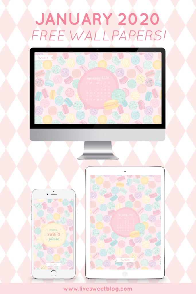 free macaroon wallpapers