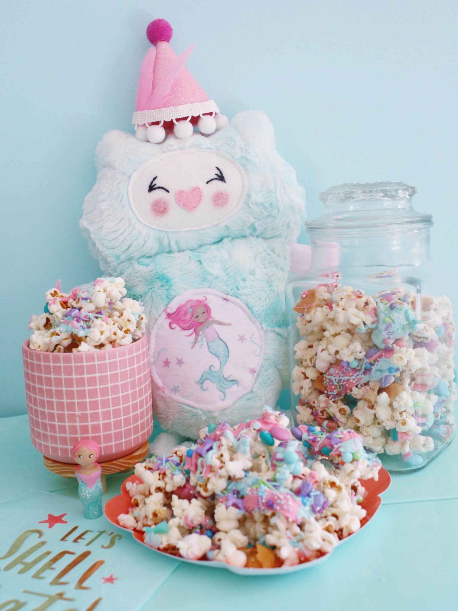 Lets Shellabrate Mermaid Popcorn - Live Sweet