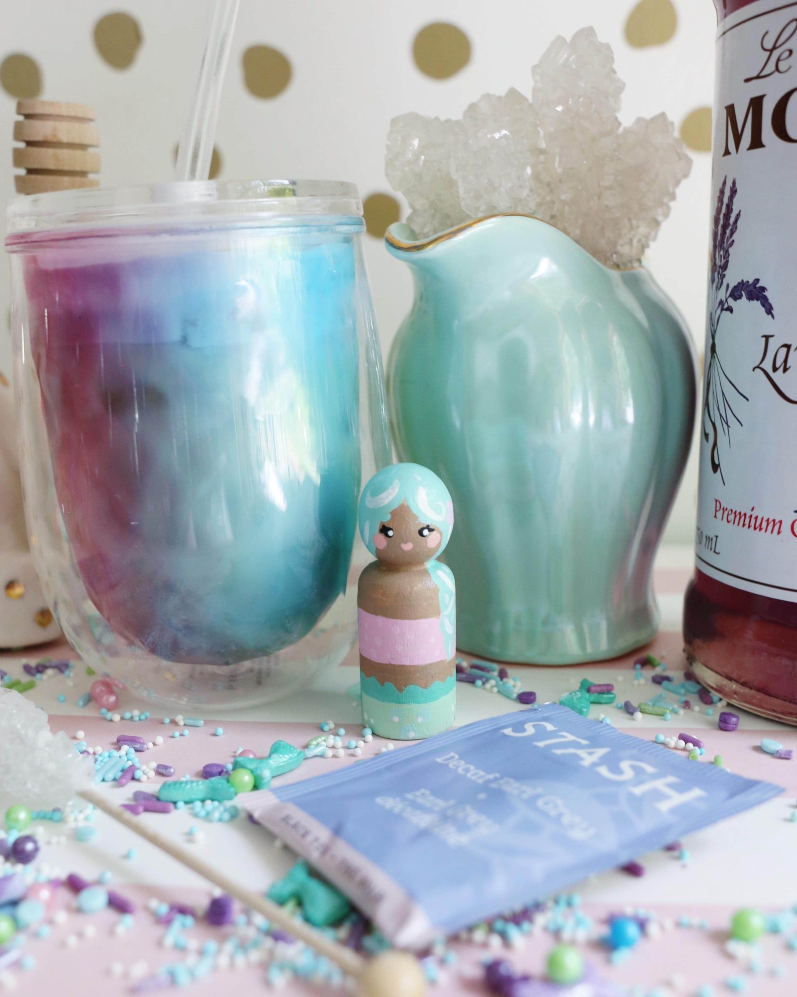 Iced Mermaid Tea Recipe by Live Sweet Live Sweet