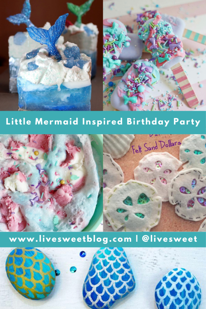 DIY Little Mermaid Inspired Birthday Party - Live Sweet